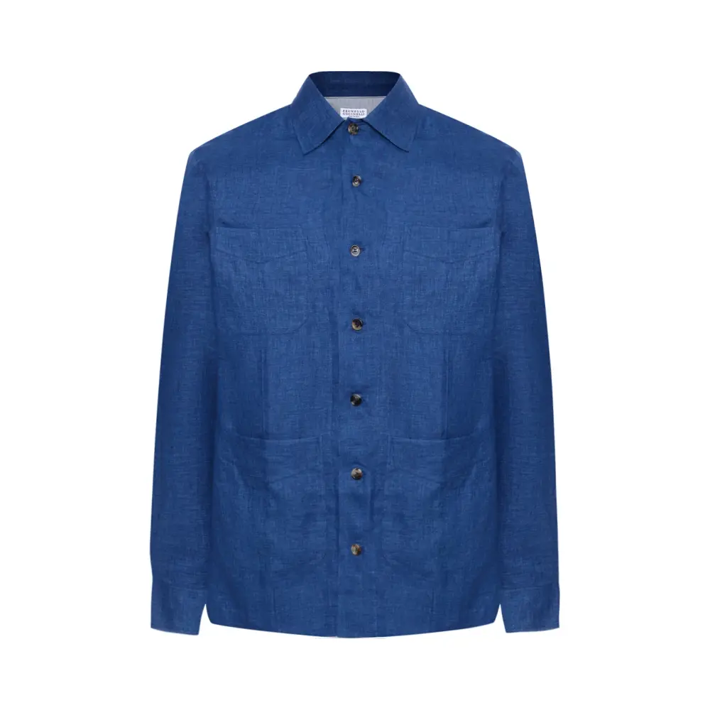 Рубашка Easy Fit льняная