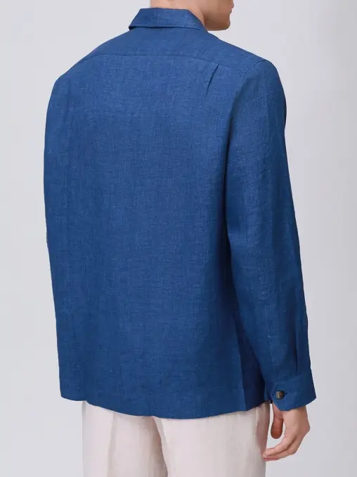 Рубашка Easy Fit льняная BRUNELLO CUCINELLI