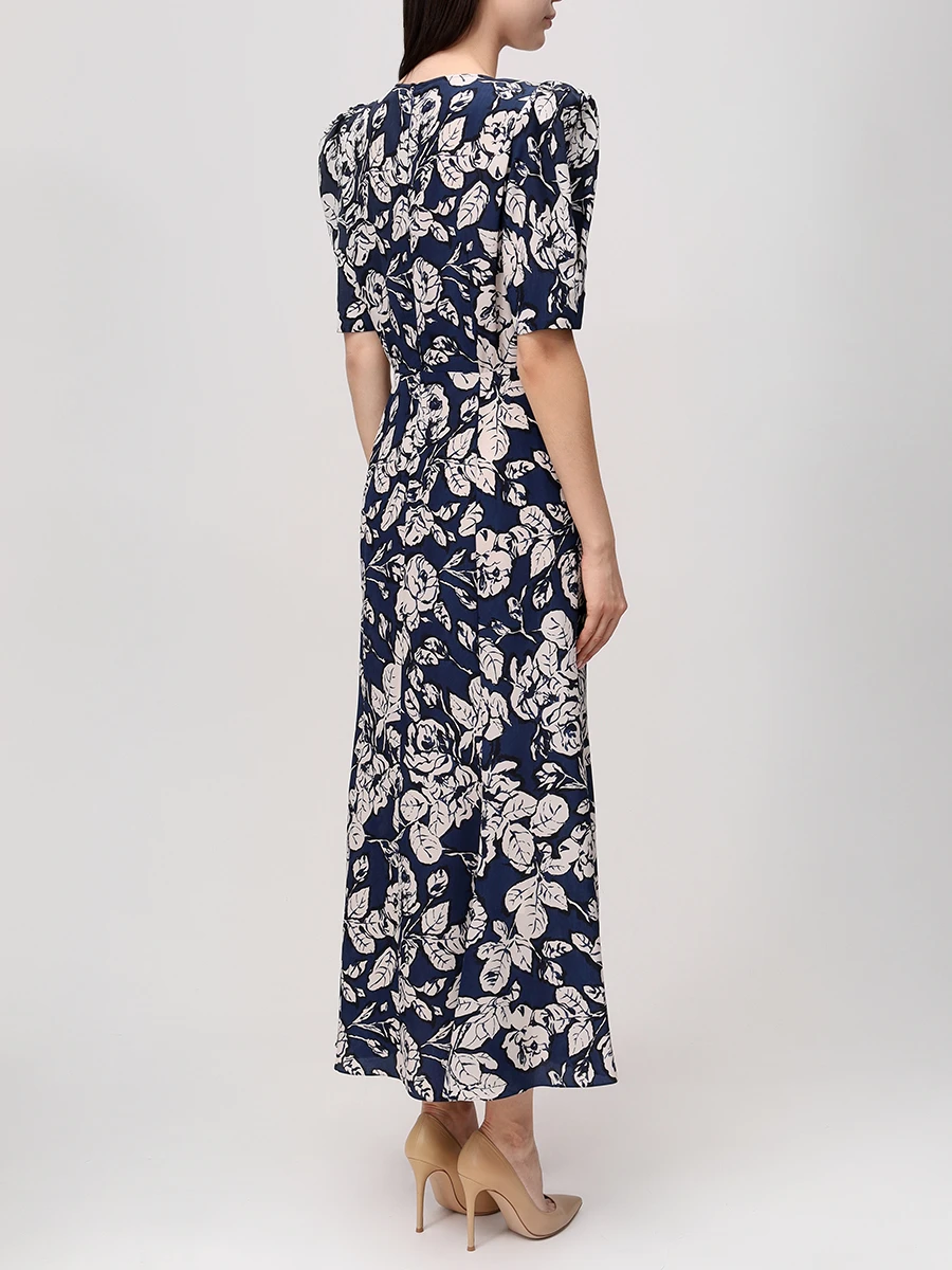 Платье шелковое "From Olga with love"