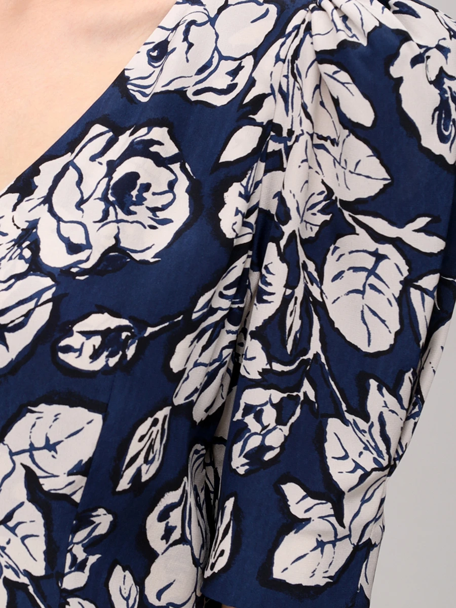 Платье шелковое "From Olga with love"