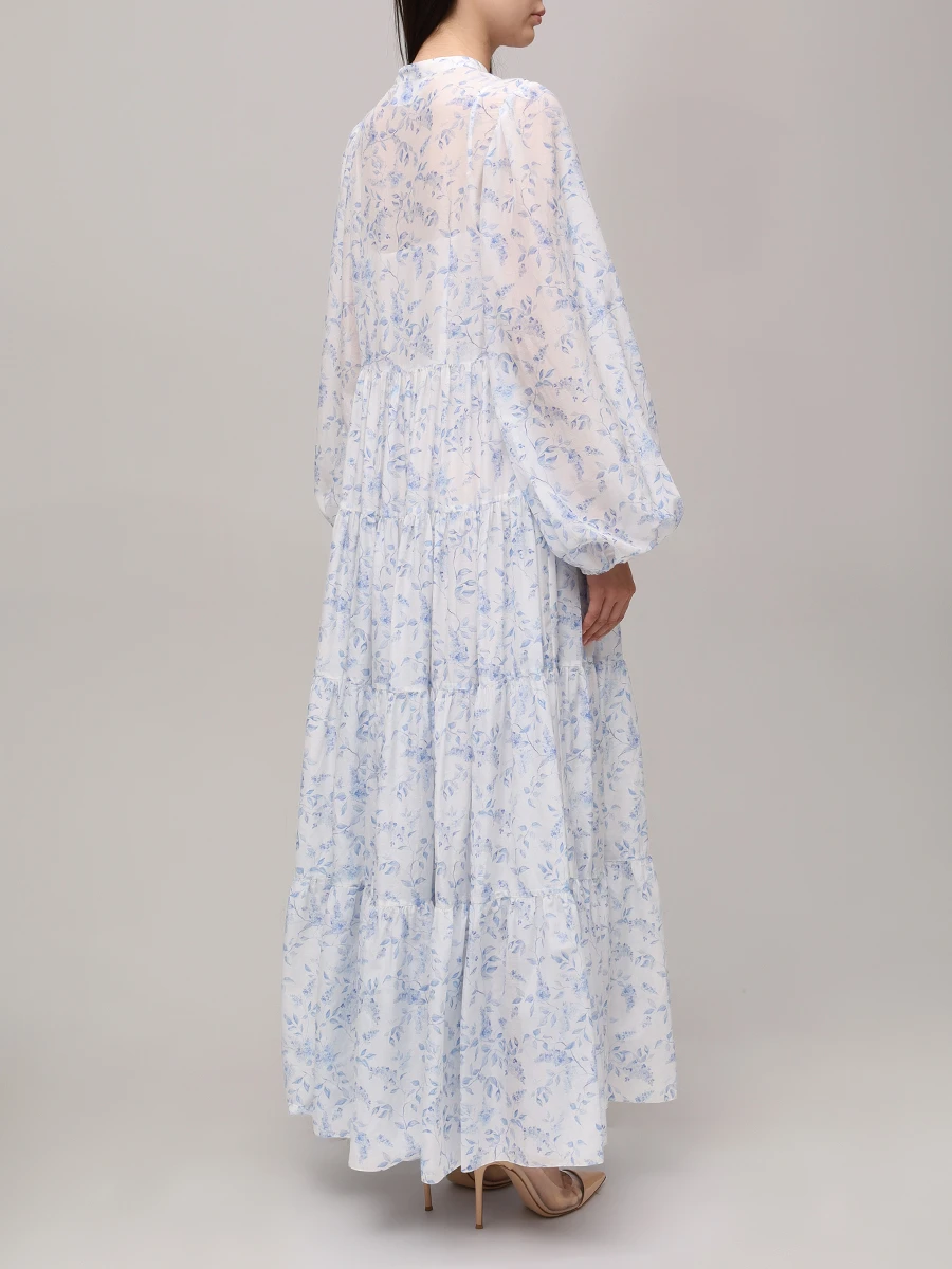 Платье из хлопка и шелка