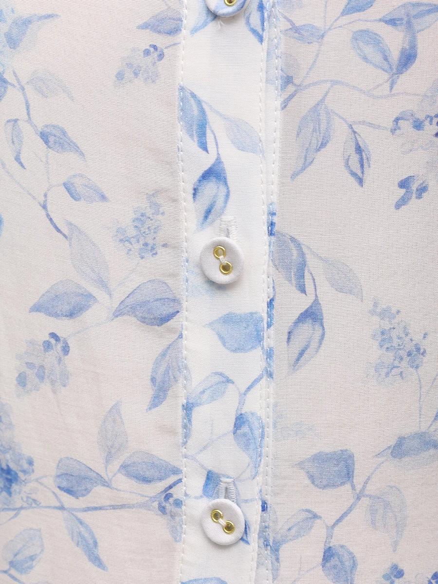 Платье из хлопка и шелка