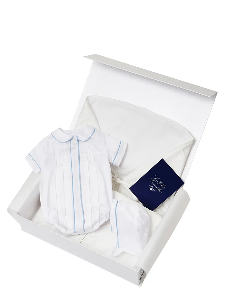 Набор на выписку для мальчика с кантом