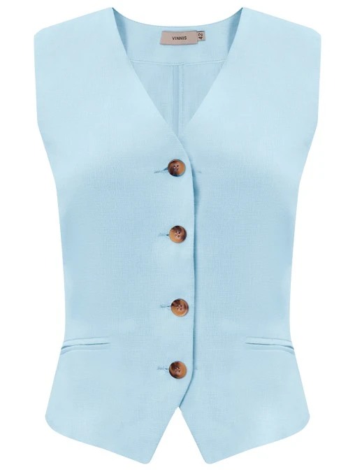 Жилет льняной VINNIS