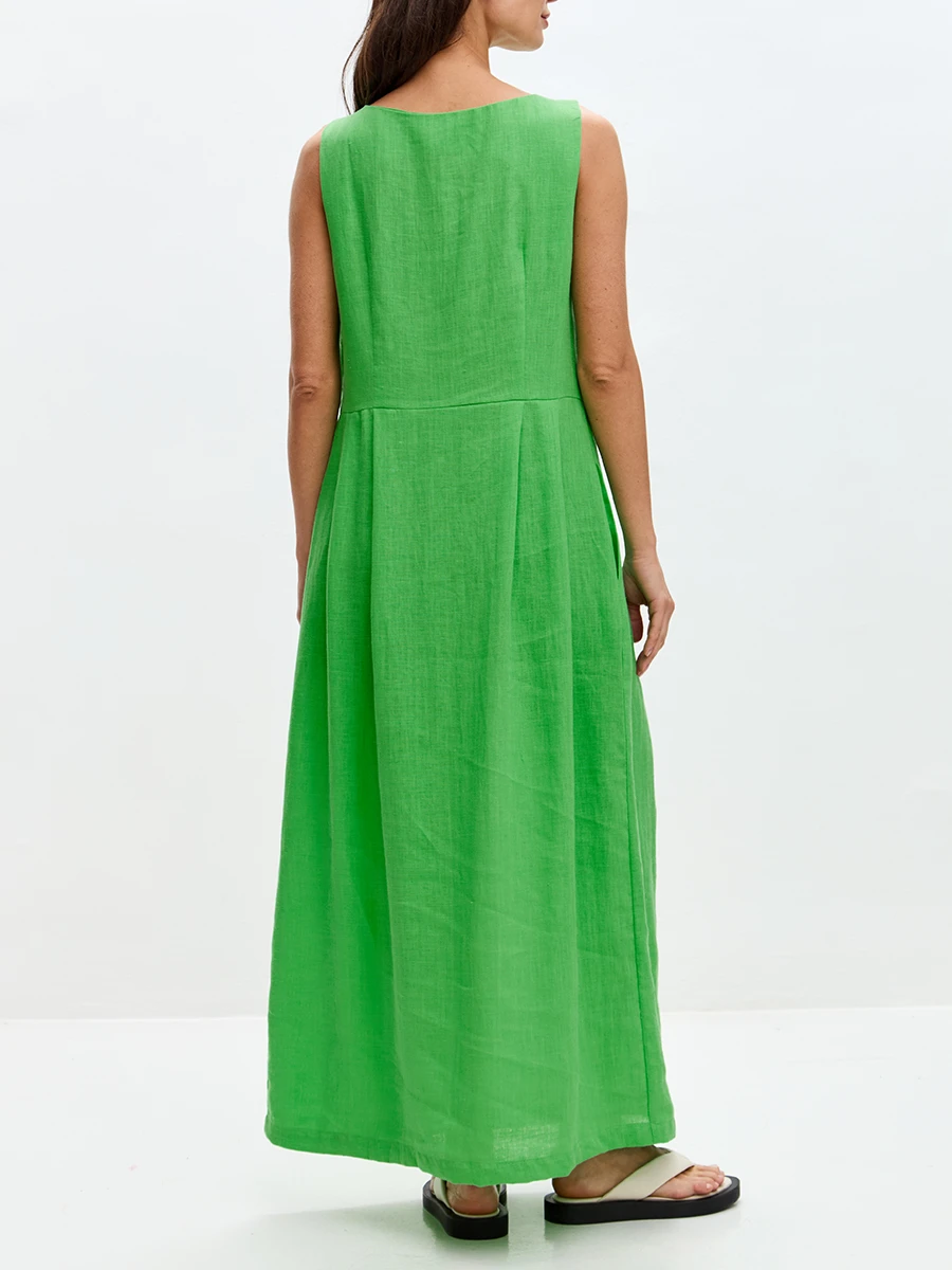 Платье льняное