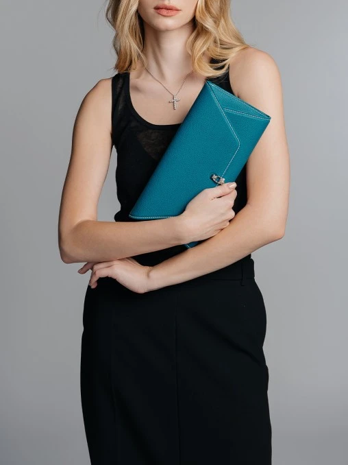 Клатч KONVERT L кожаный PARS