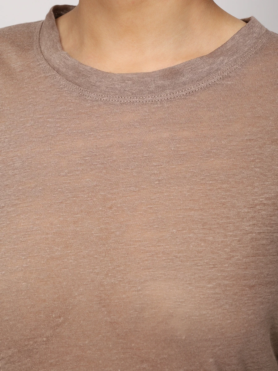 Лонгслив льняной