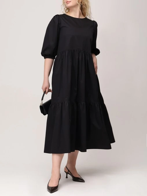 Платье хлопковое LECODE