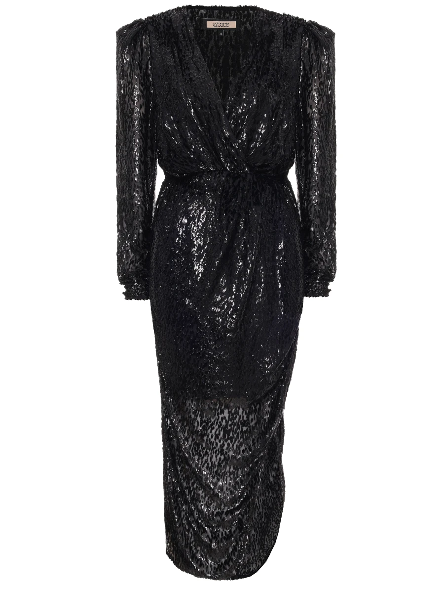 Платье с люрексом