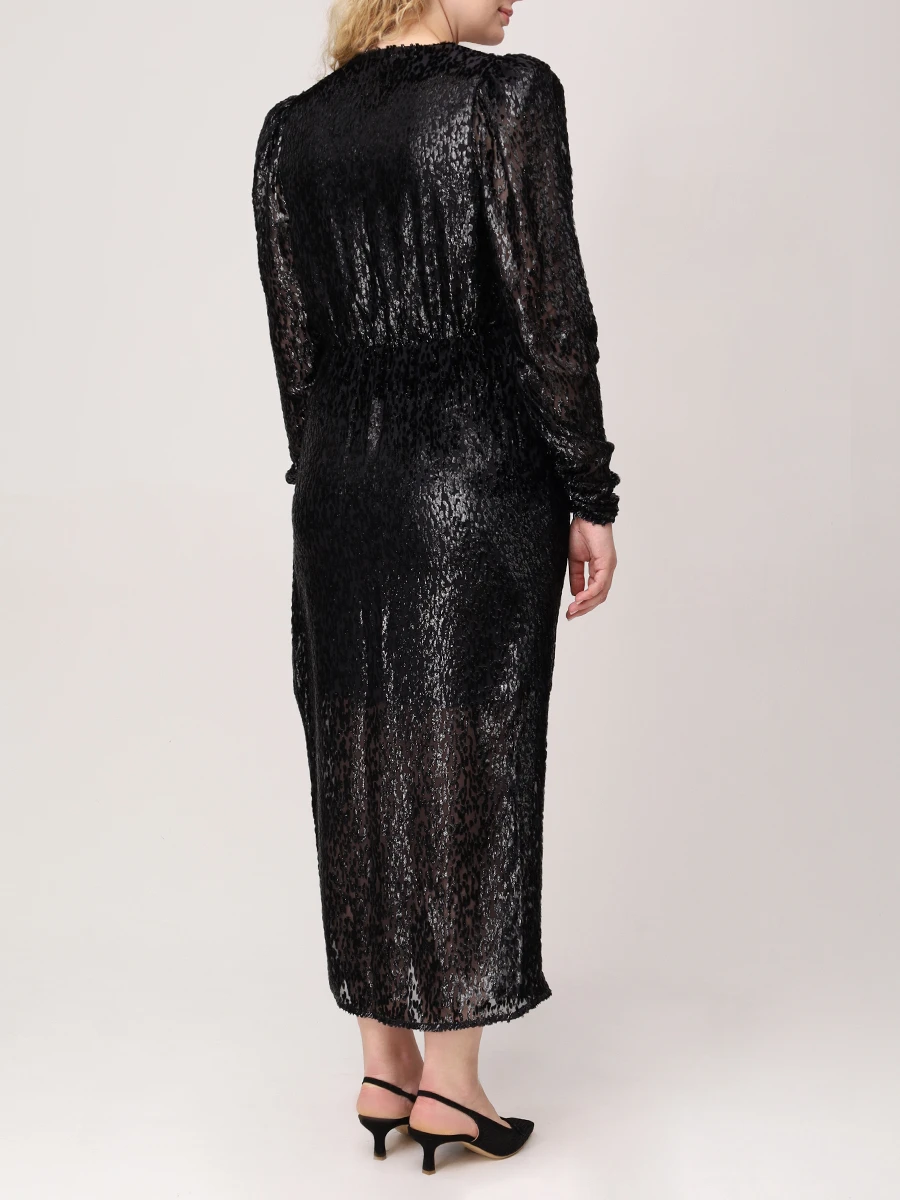 Платье с люрексом