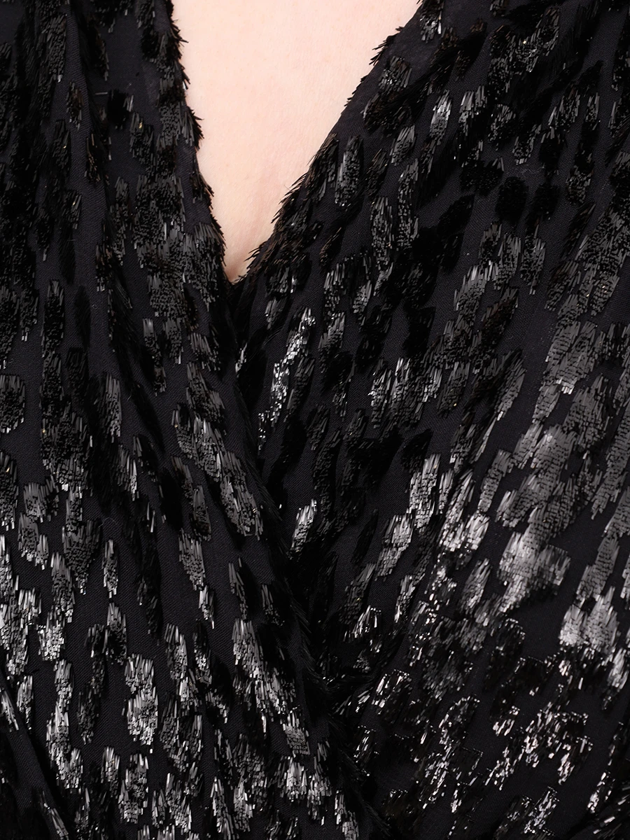 Платье с люрексом