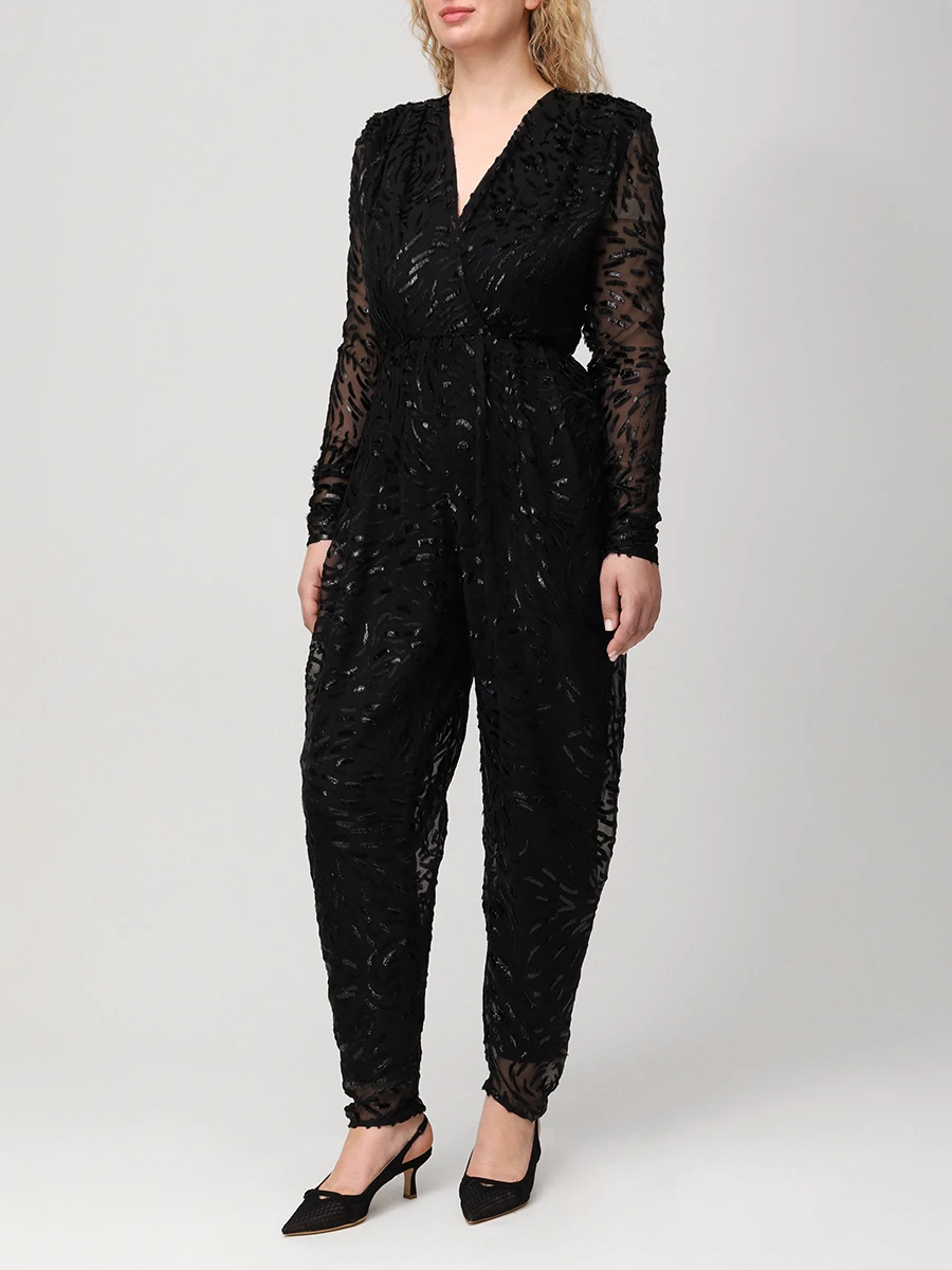 Комбинезон с люрексом