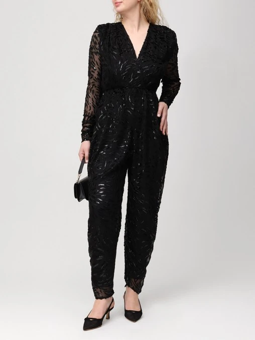 Комбинезон с люрексом LECODE