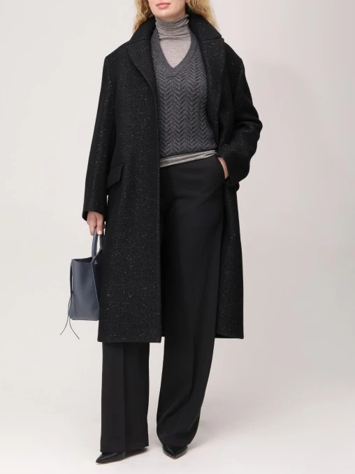 Пальто шерстяное LECODE