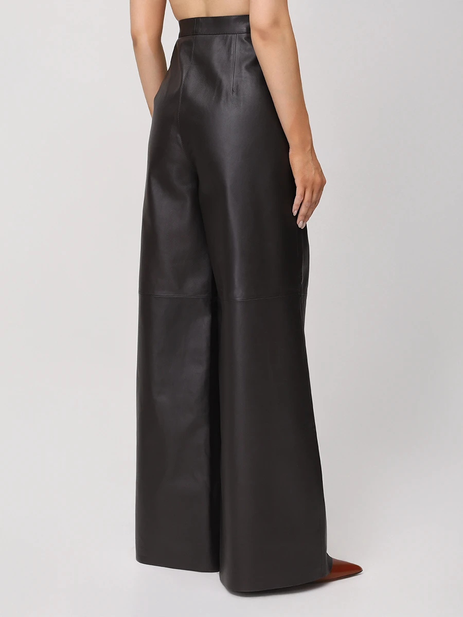 Брюки кожаные