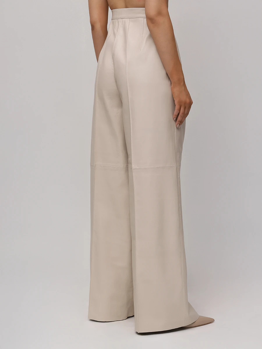 Брюки кожаные