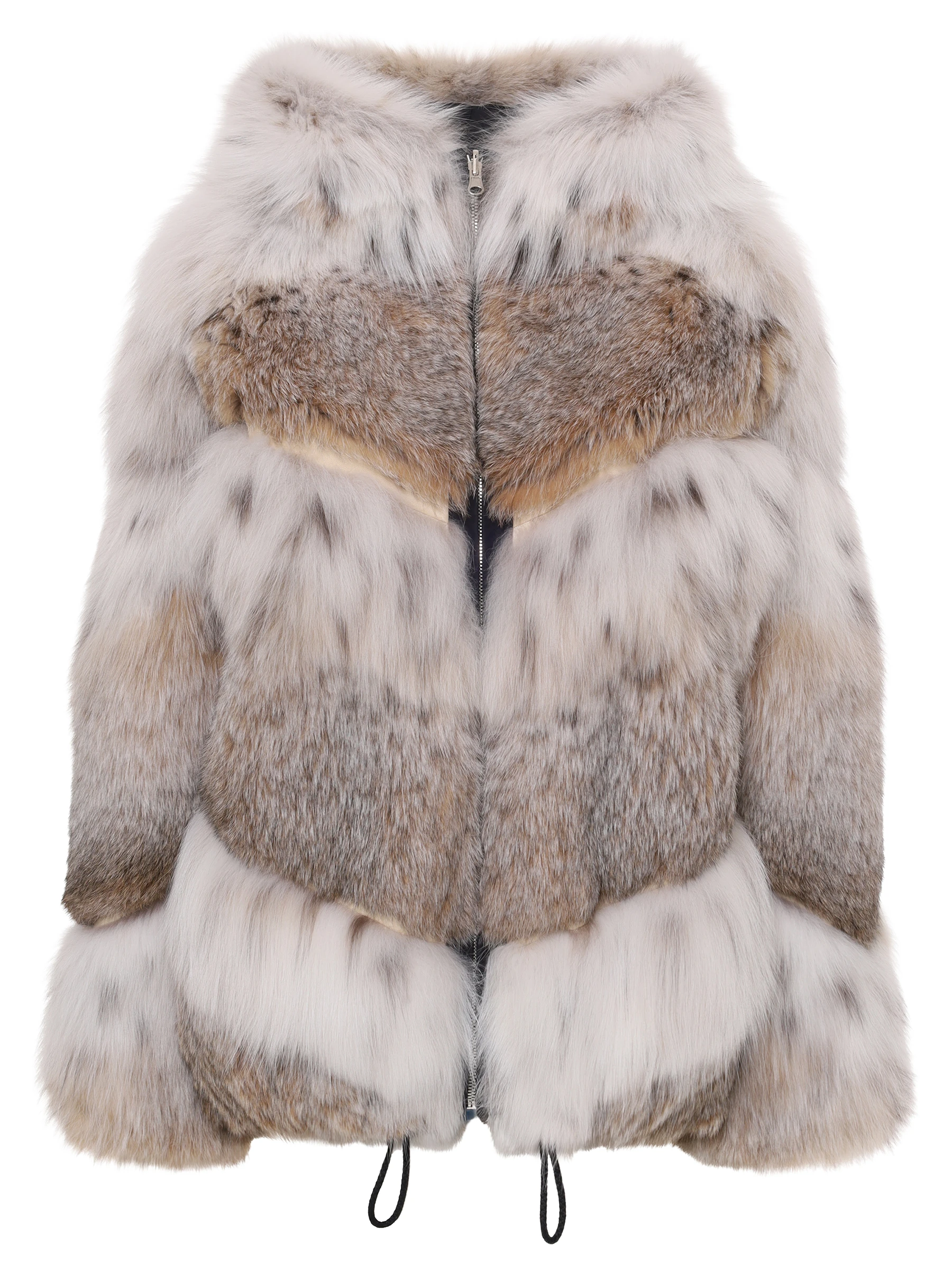 Куртка Ри с мехом рыси