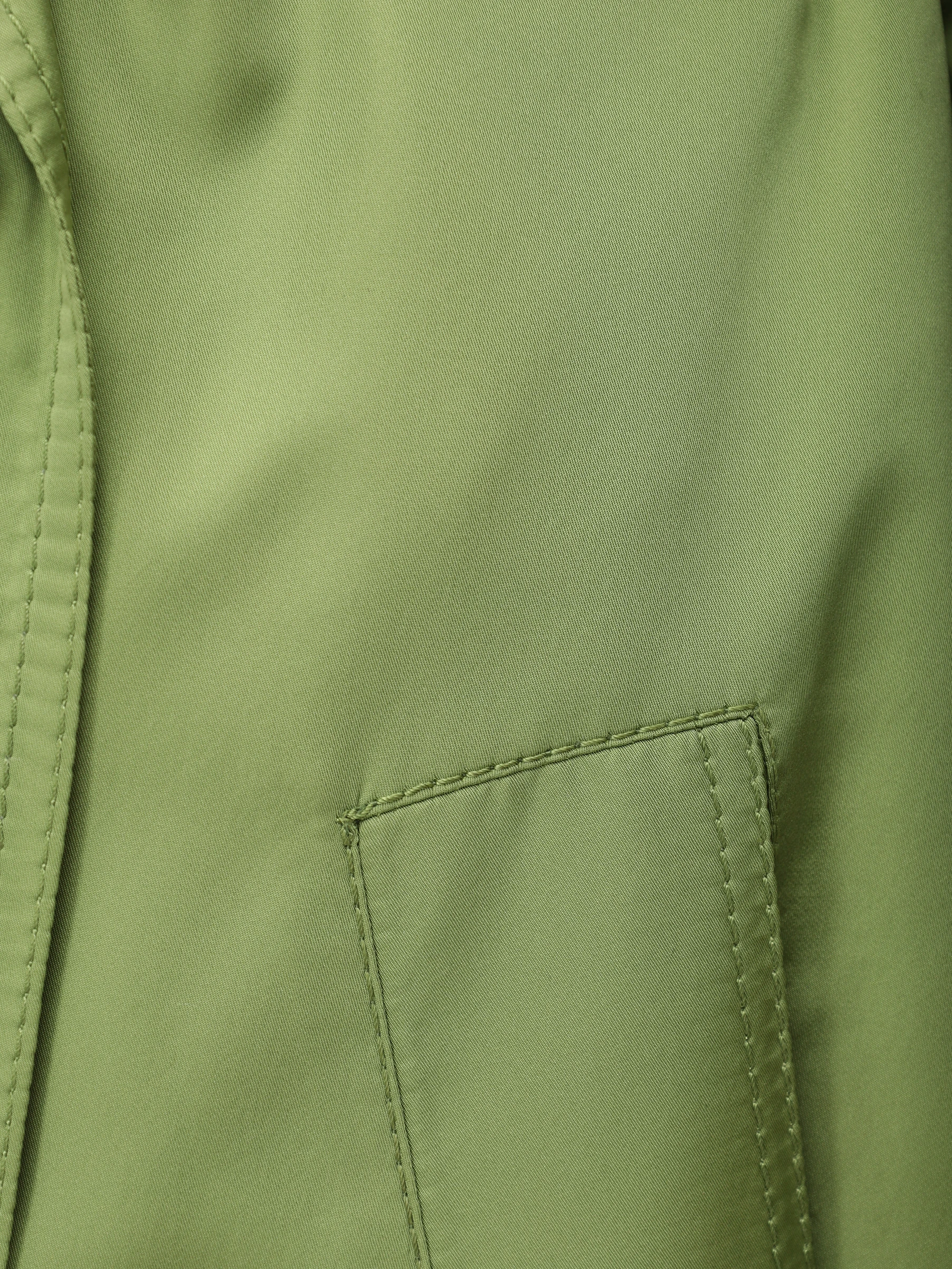 Тренч шелковый на меху