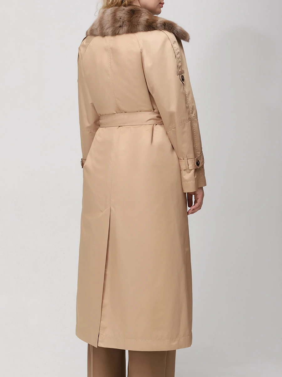 Тренч шелковый