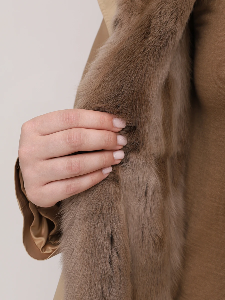 Тренч шелковый