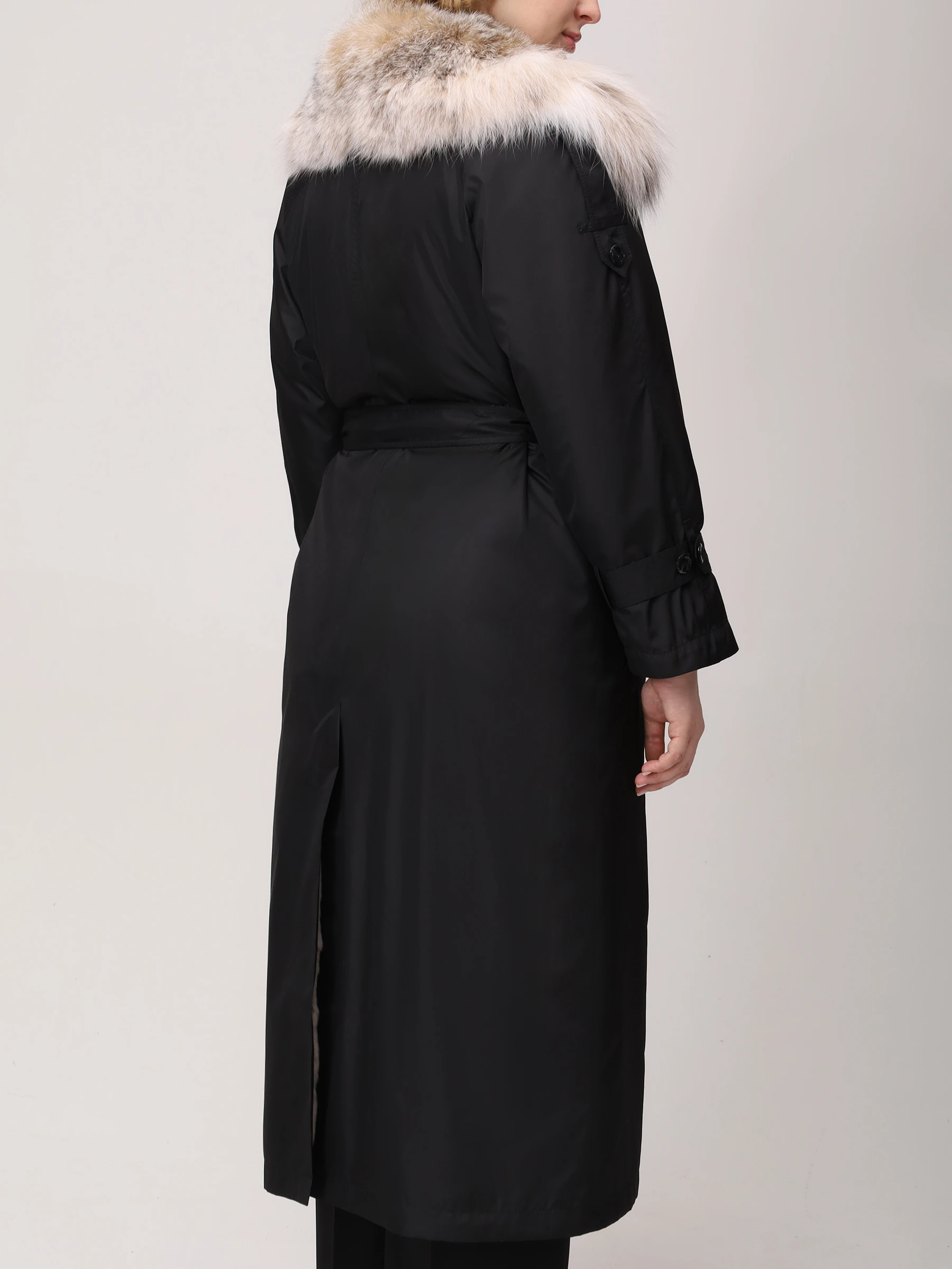 Тренч шелковый