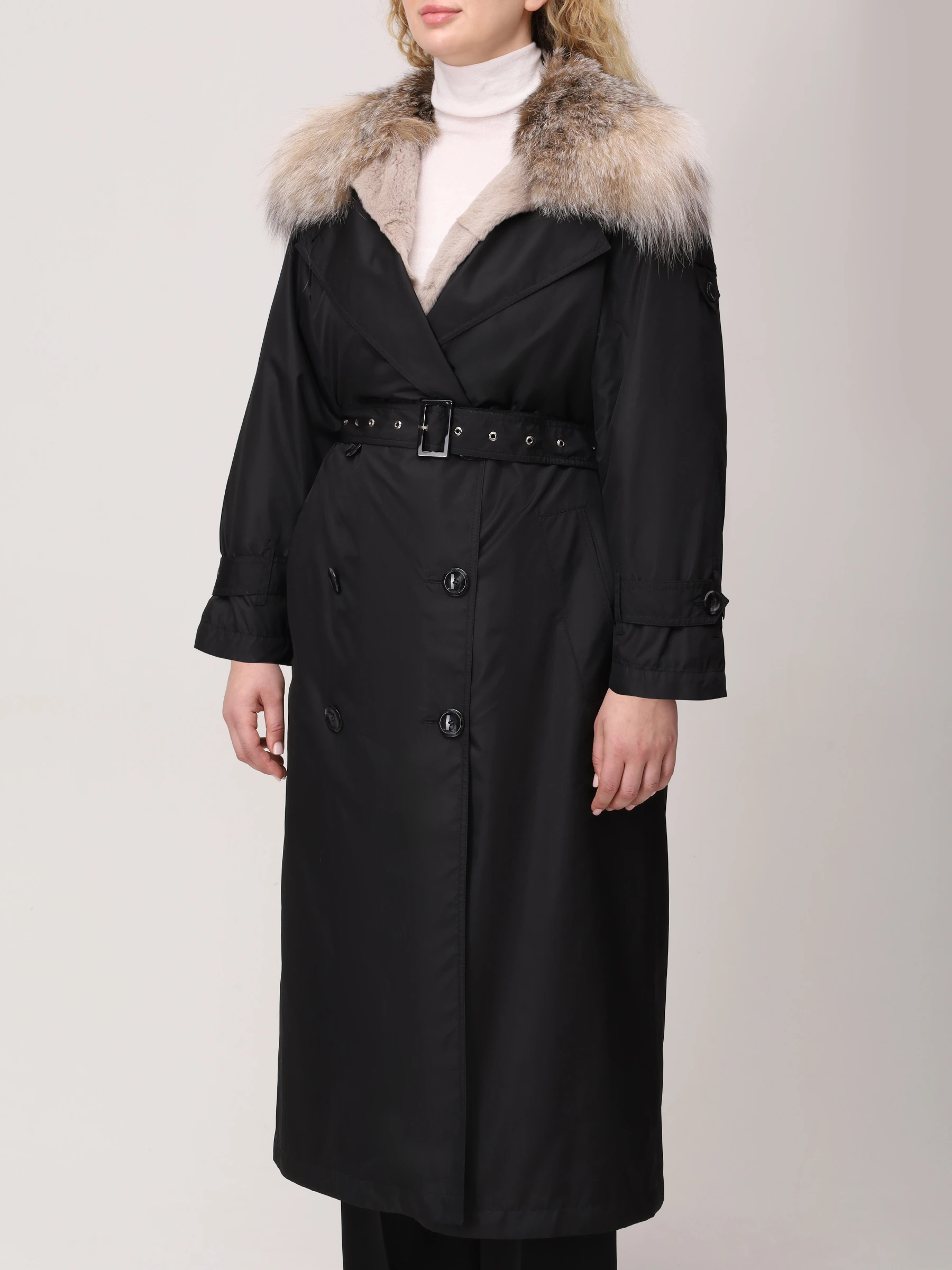 Тренч шелковый