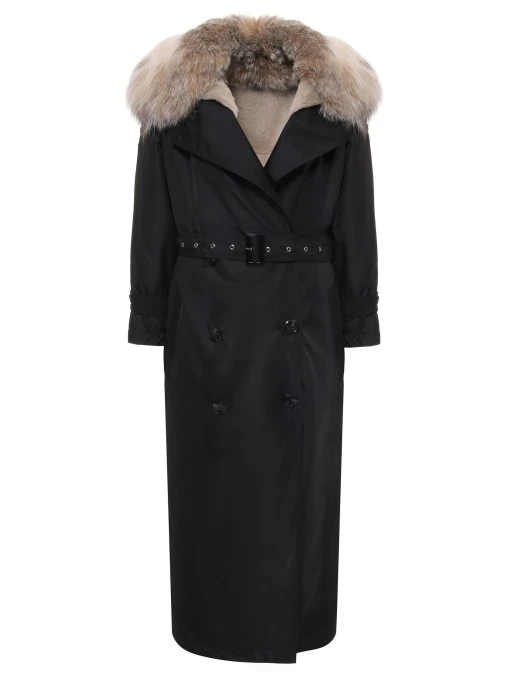 Тренч шелковый LECODE