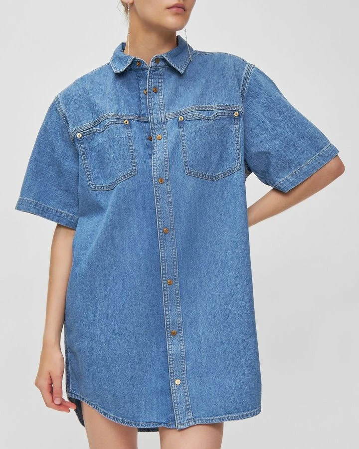 Платье джинсовое