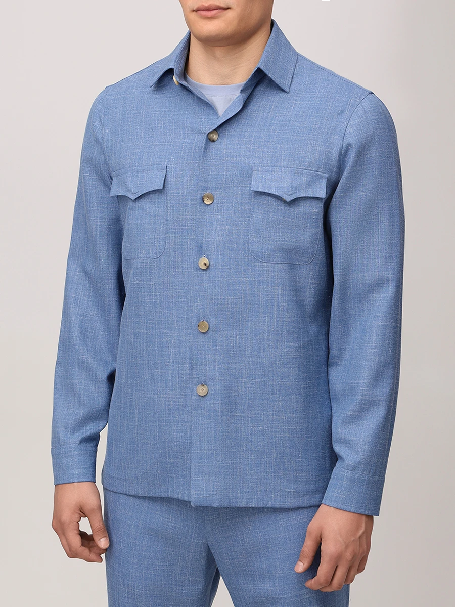 Костюм из шерсти и шелка