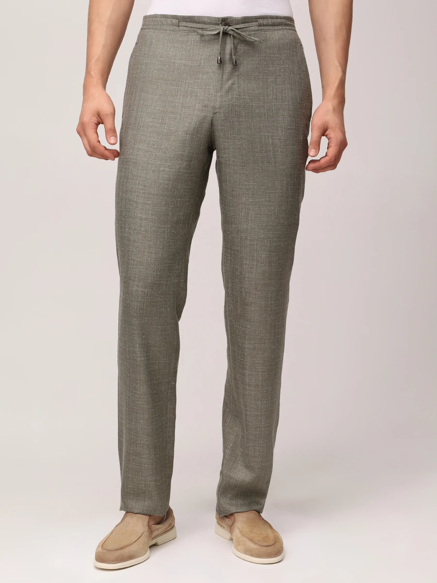 Костюм из шерсти и шелка