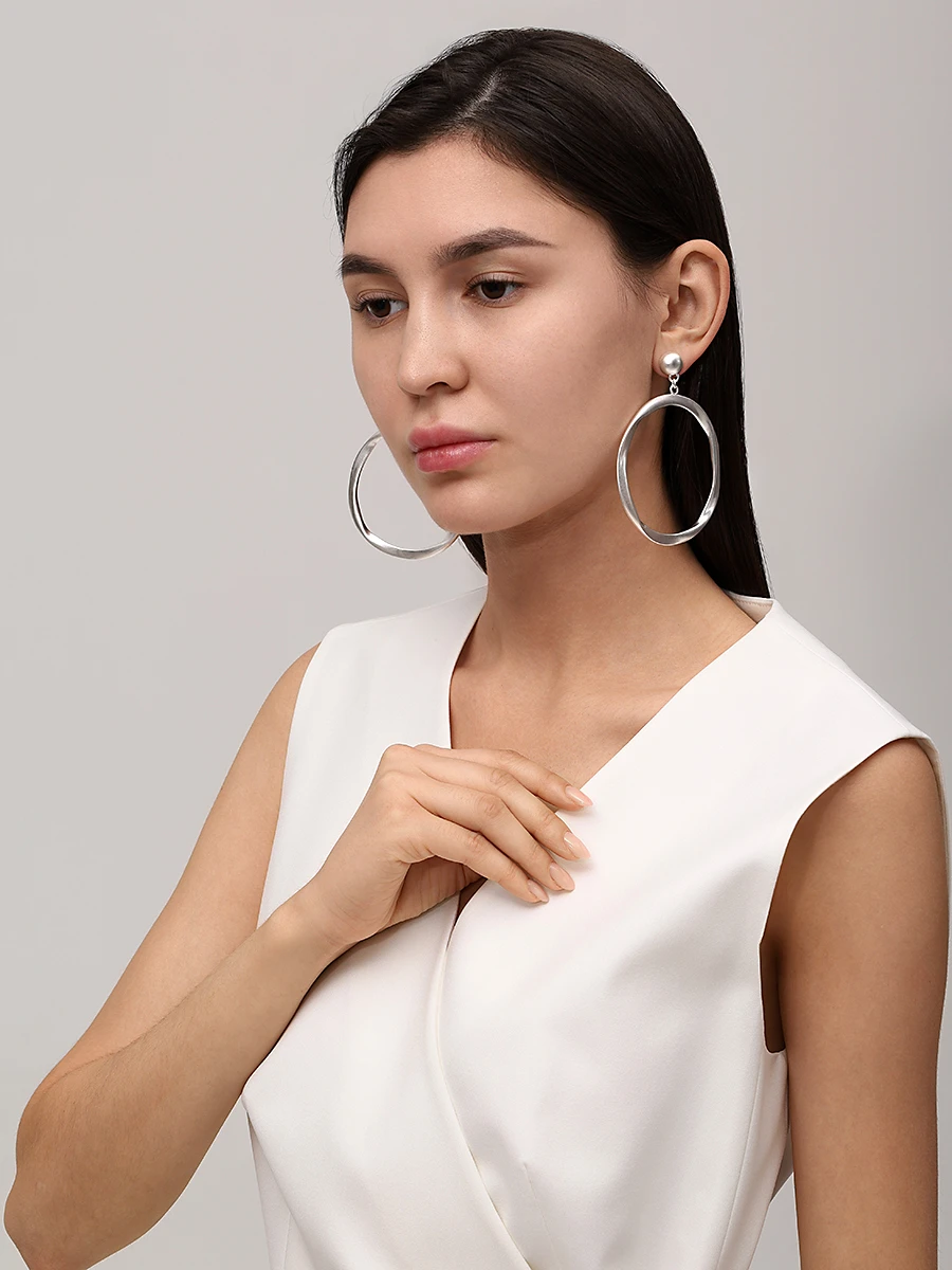 Серьги из латуни