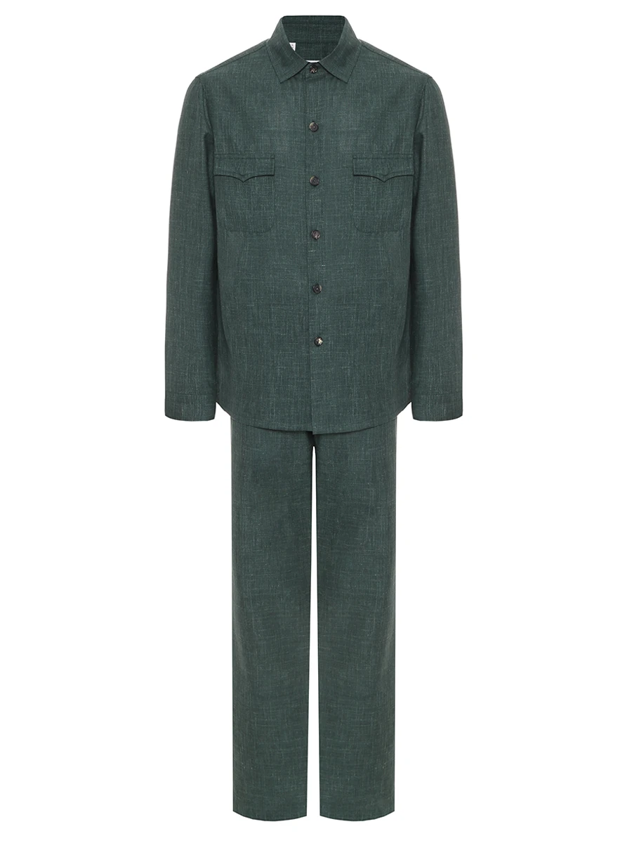 Костюм из шерсти и шелка