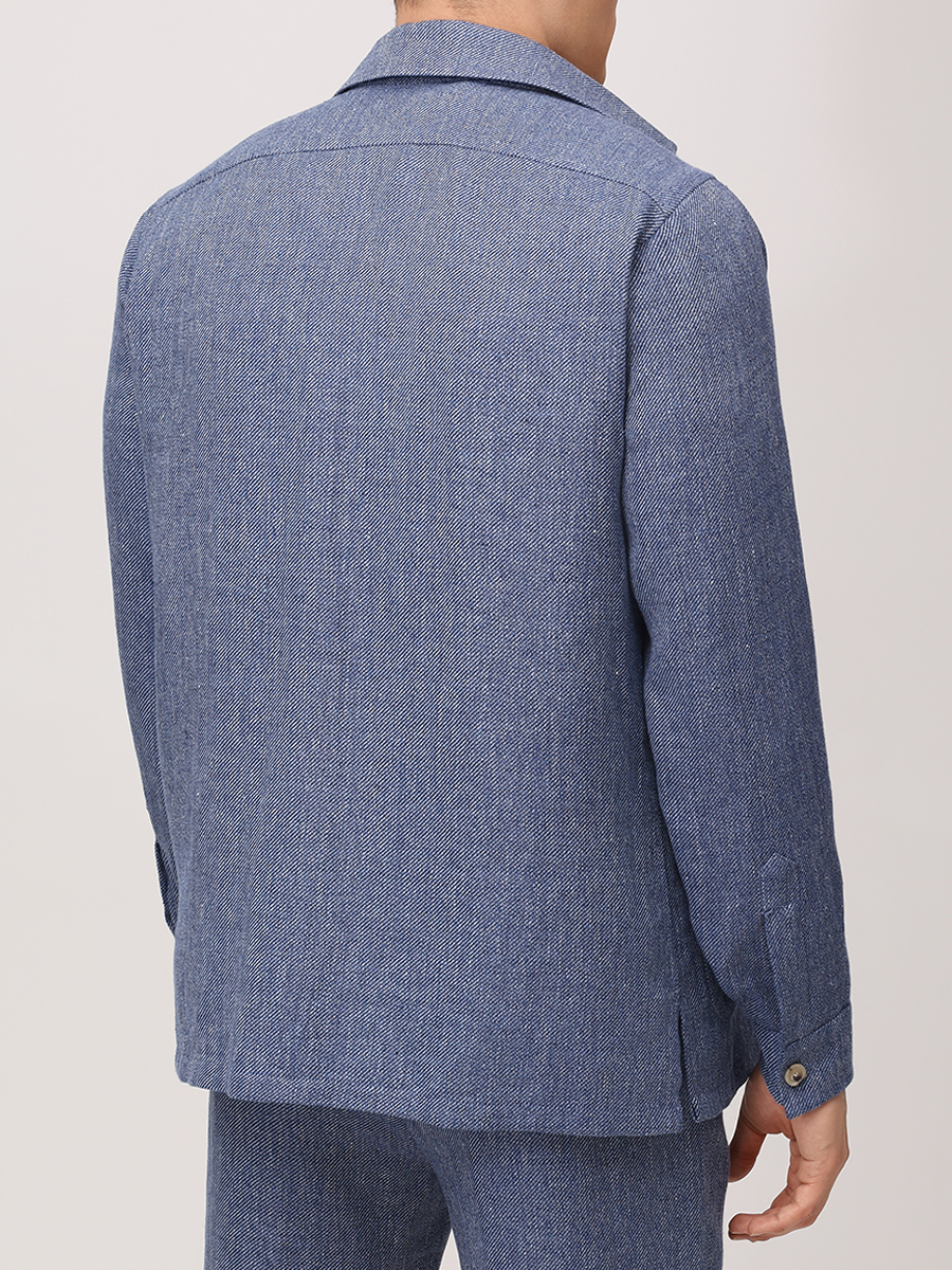 Костюм из шерсти и льна