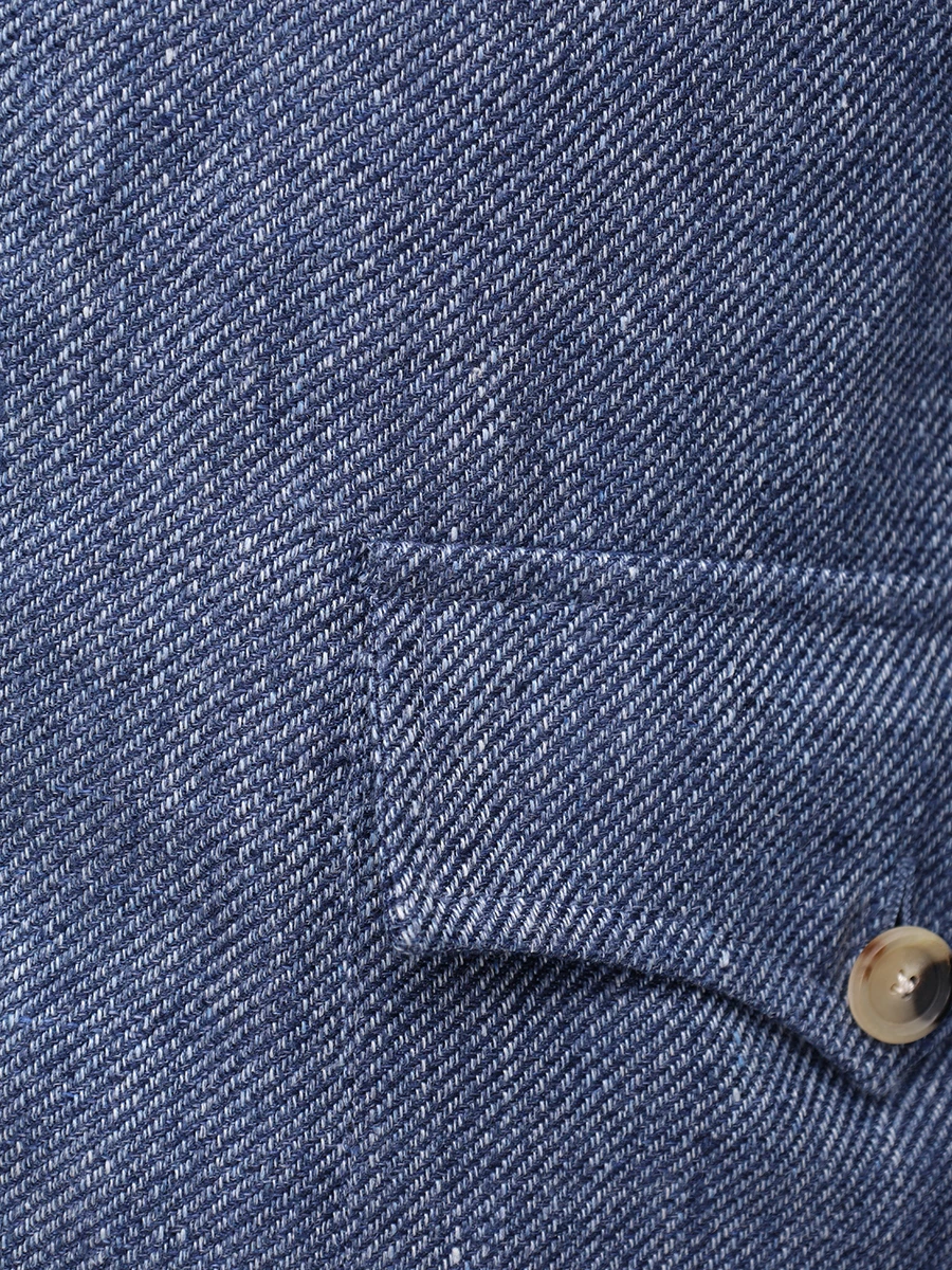 Костюм из шерсти и льна