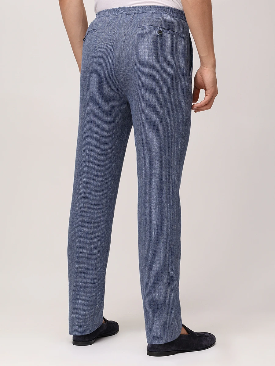 Костюм из шерсти и льна