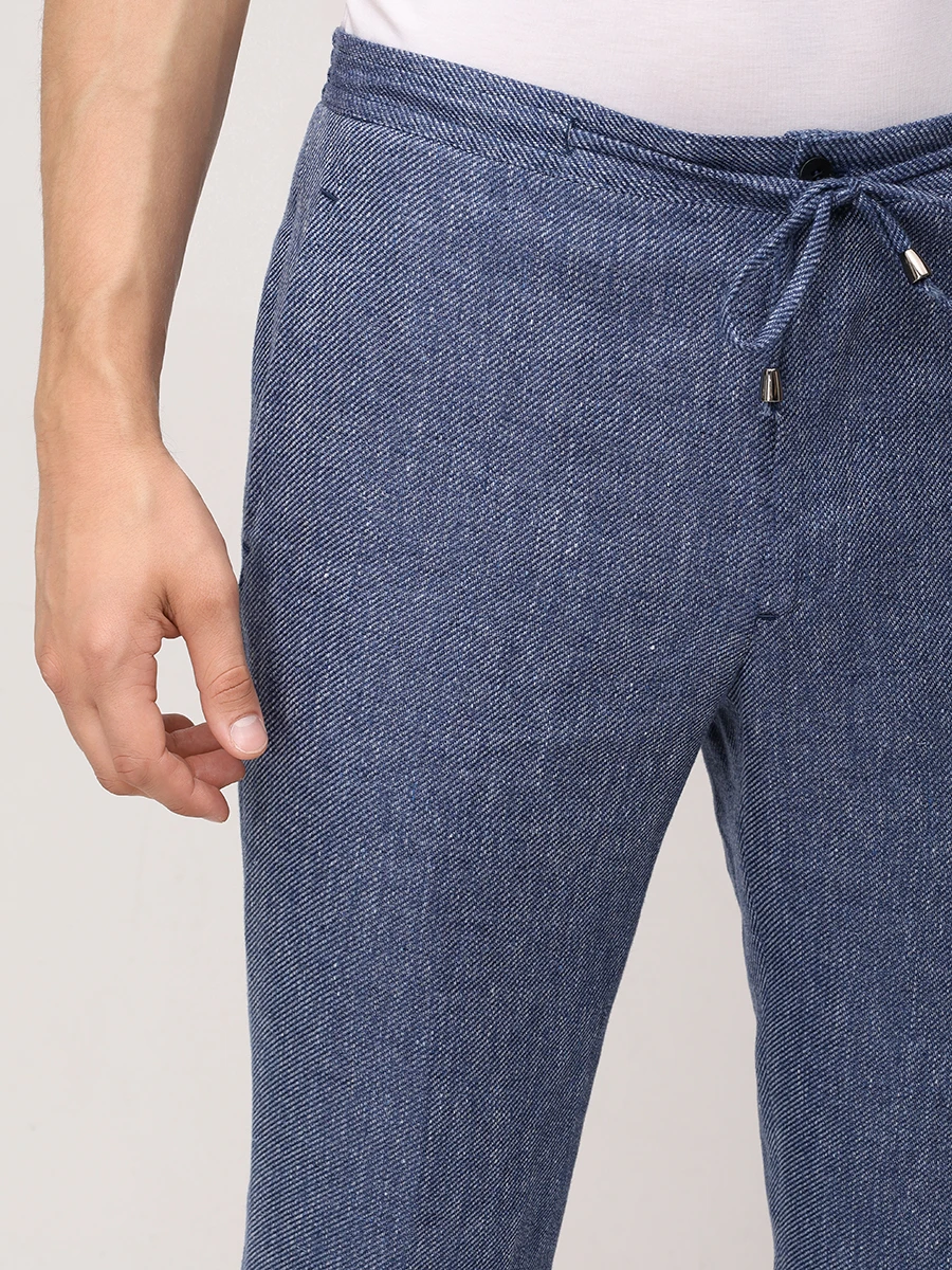 Костюм из шерсти и льна