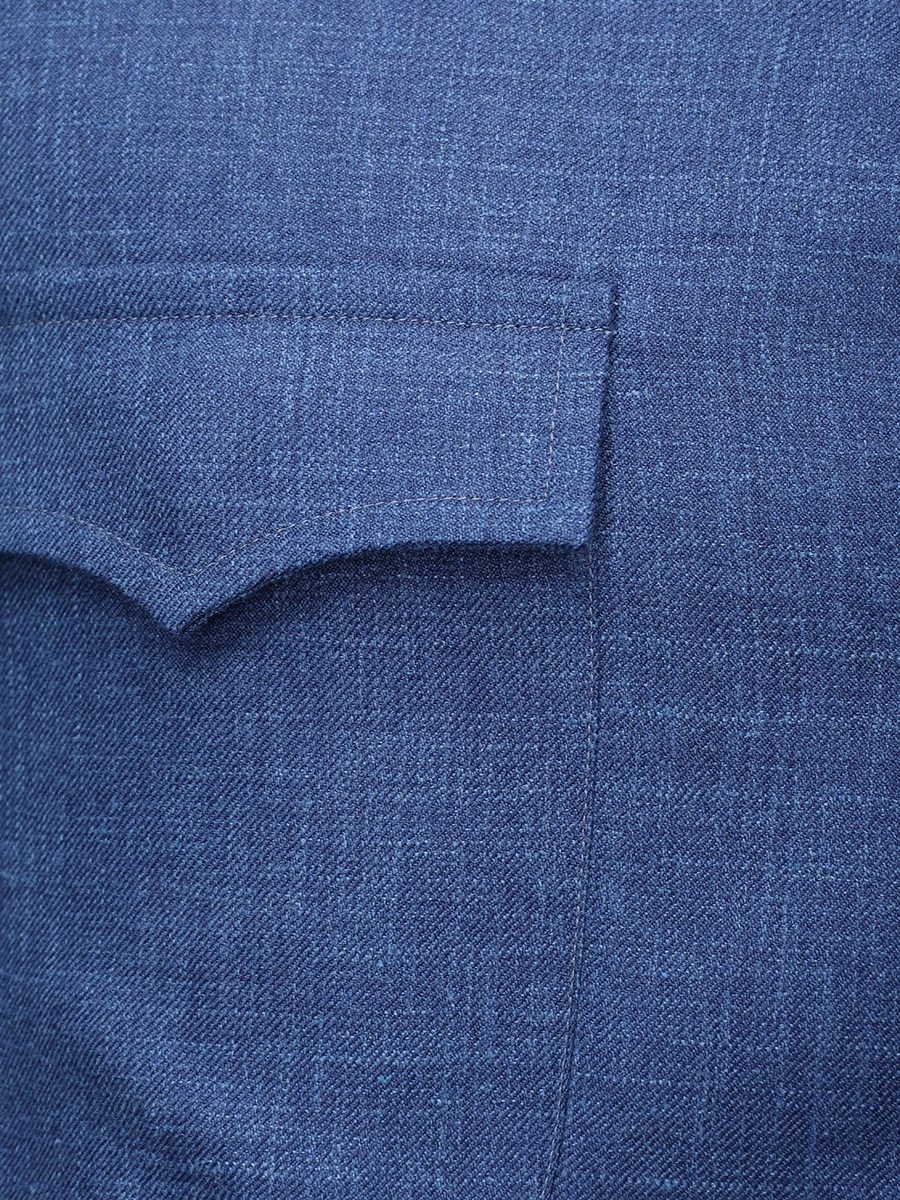 Костюм из шерсти и льна