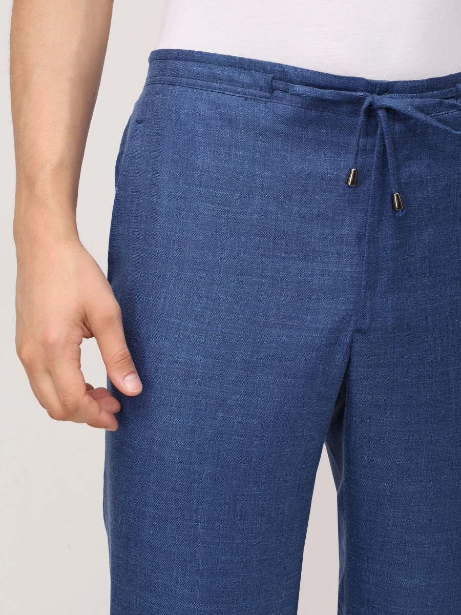 Костюм из шерсти и льна