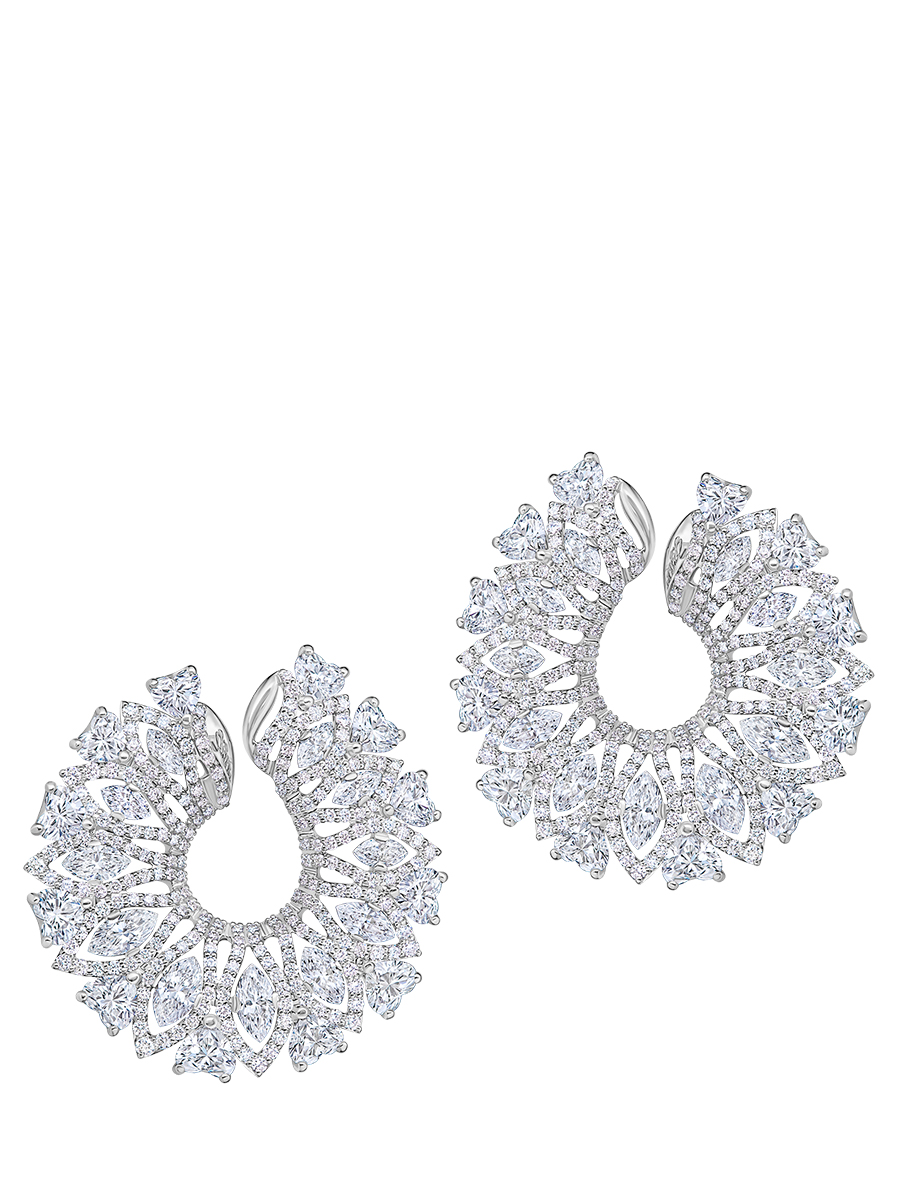 Серьги с бриллиантами