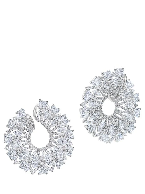 Серьги с бриллиантами CHAMOVSKIKH JEWELLERY HOUSE