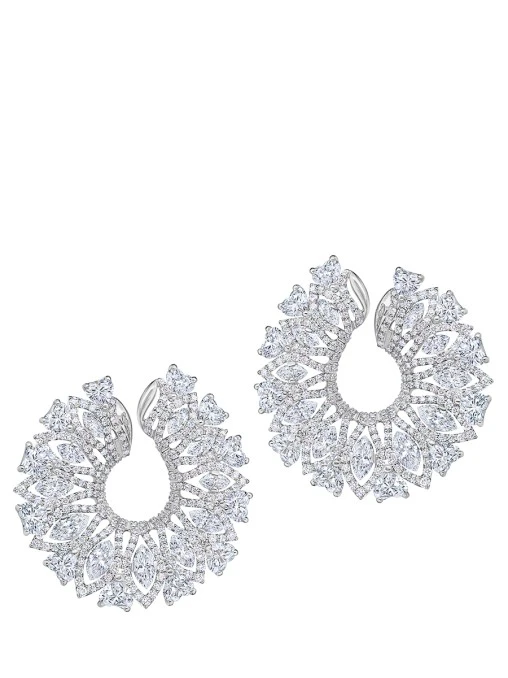 Серьги с бриллиантами CHAMOVSKIKH JEWELLERY HOUSE