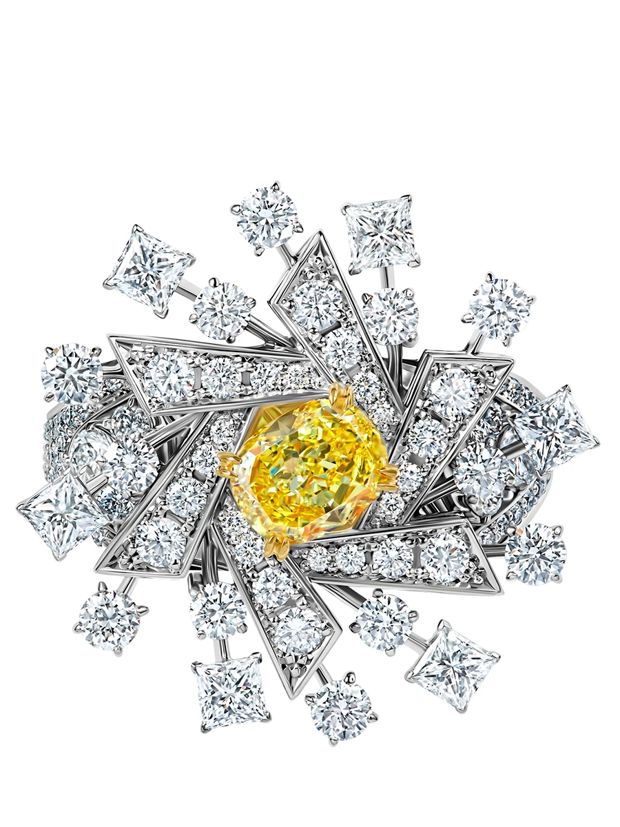 Кольцо с бриллиантами