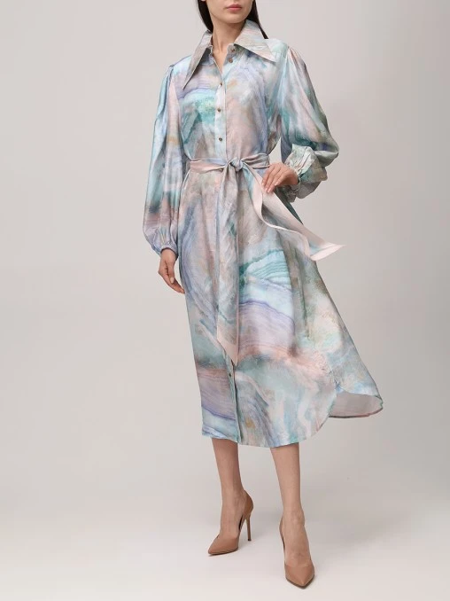 Платье шелковое ZIMMERMANN