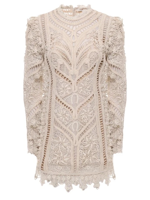 Платье кружевное ZIMMERMANN