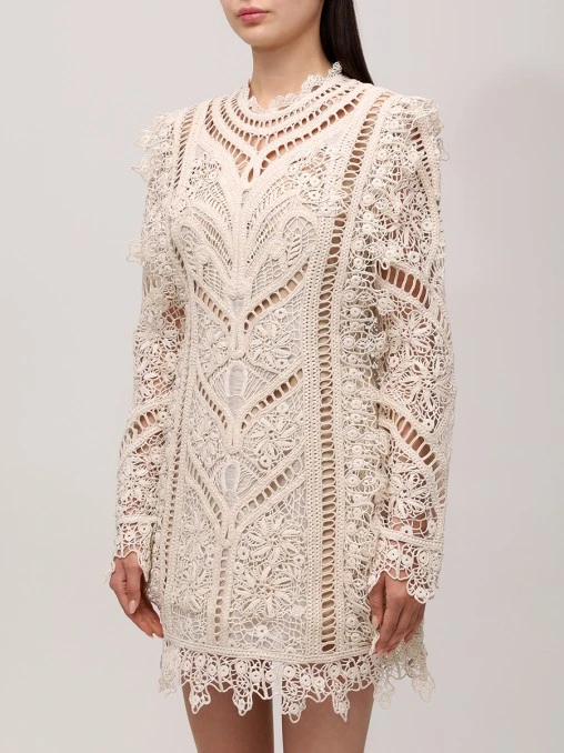 Платье кружевное ZIMMERMANN