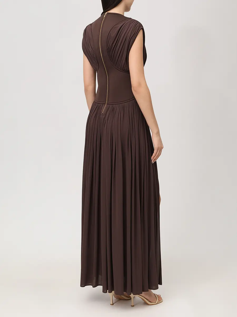 Платье из вискозы