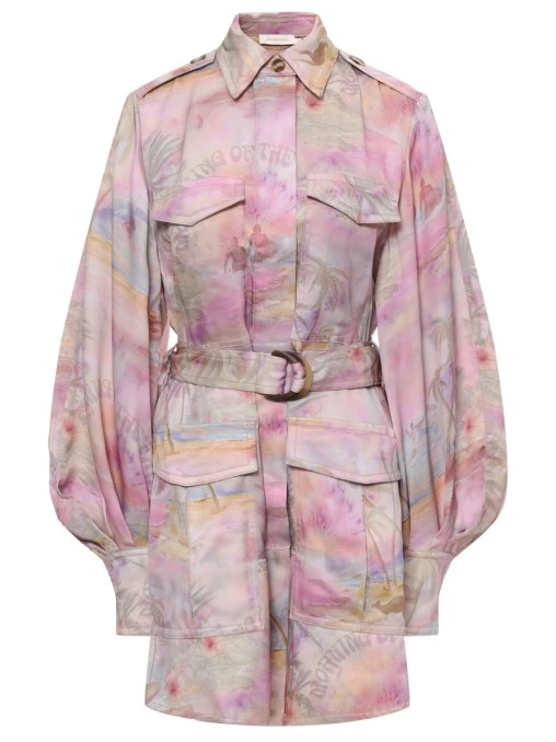 Платье из вискозы ZIMMERMANN