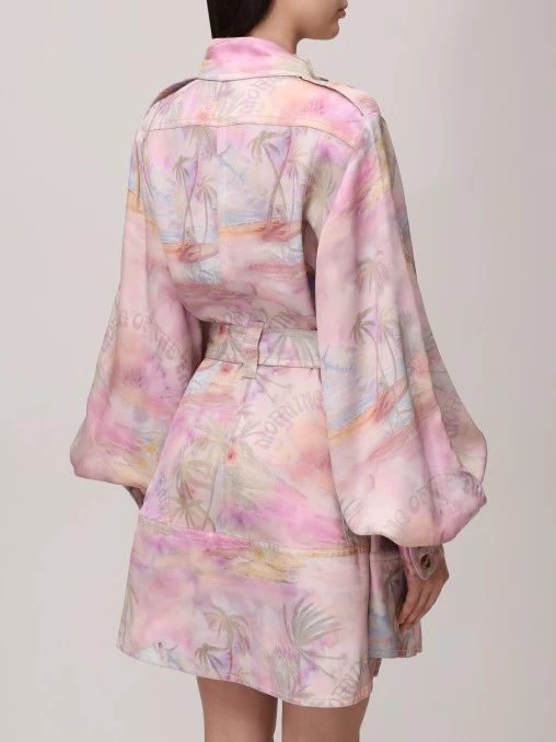 Платье из вискозы ZIMMERMANN