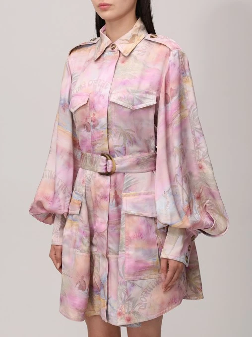 Платье из вискозы ZIMMERMANN