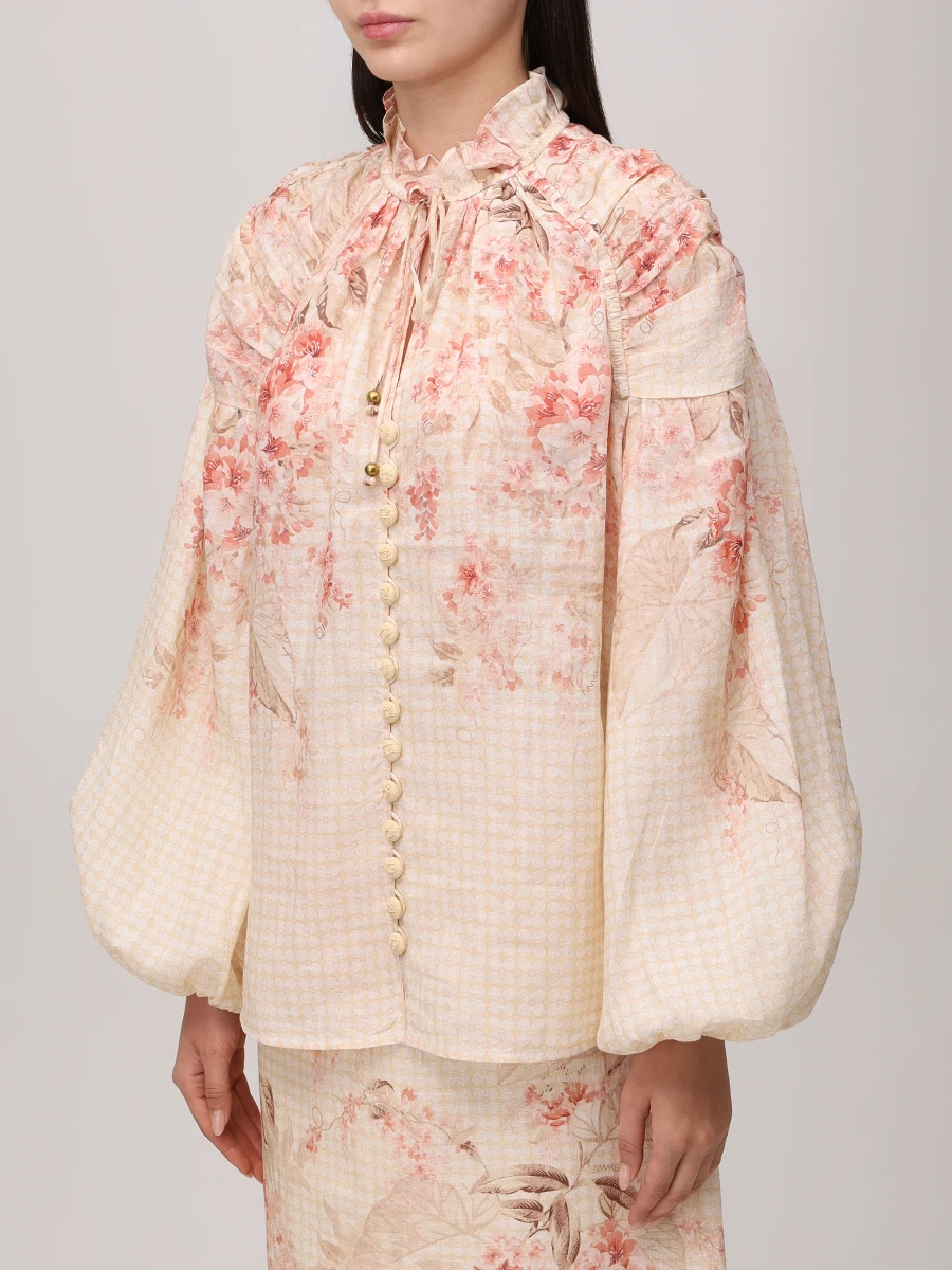 Блуза из рами